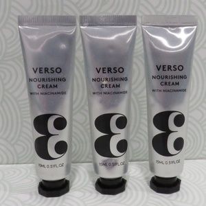 VERSO💥NOURISHING CREAM WITH NIACINAMIDE 0.51 OZ - LOT OF 3💥